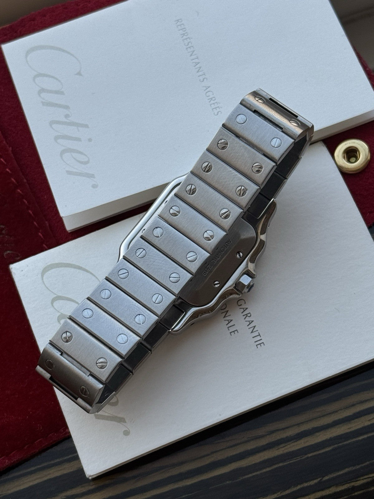 Cartier Santos Galbée Midsize Automatic Steel Ref. 2319