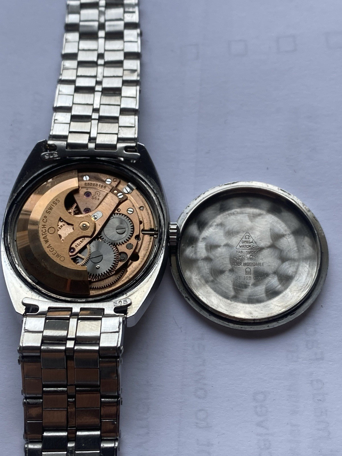 Omega Constellation Date Automatic Vintage Watch For Men