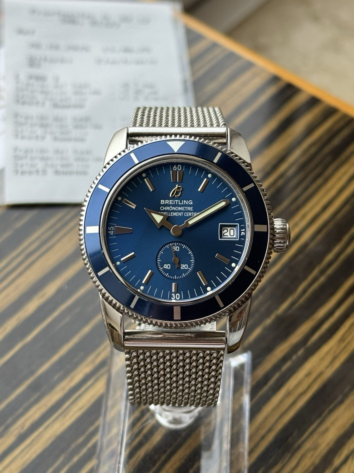 Breitling Superocean Heritage Chronomètre – Ref. A37320 Blue