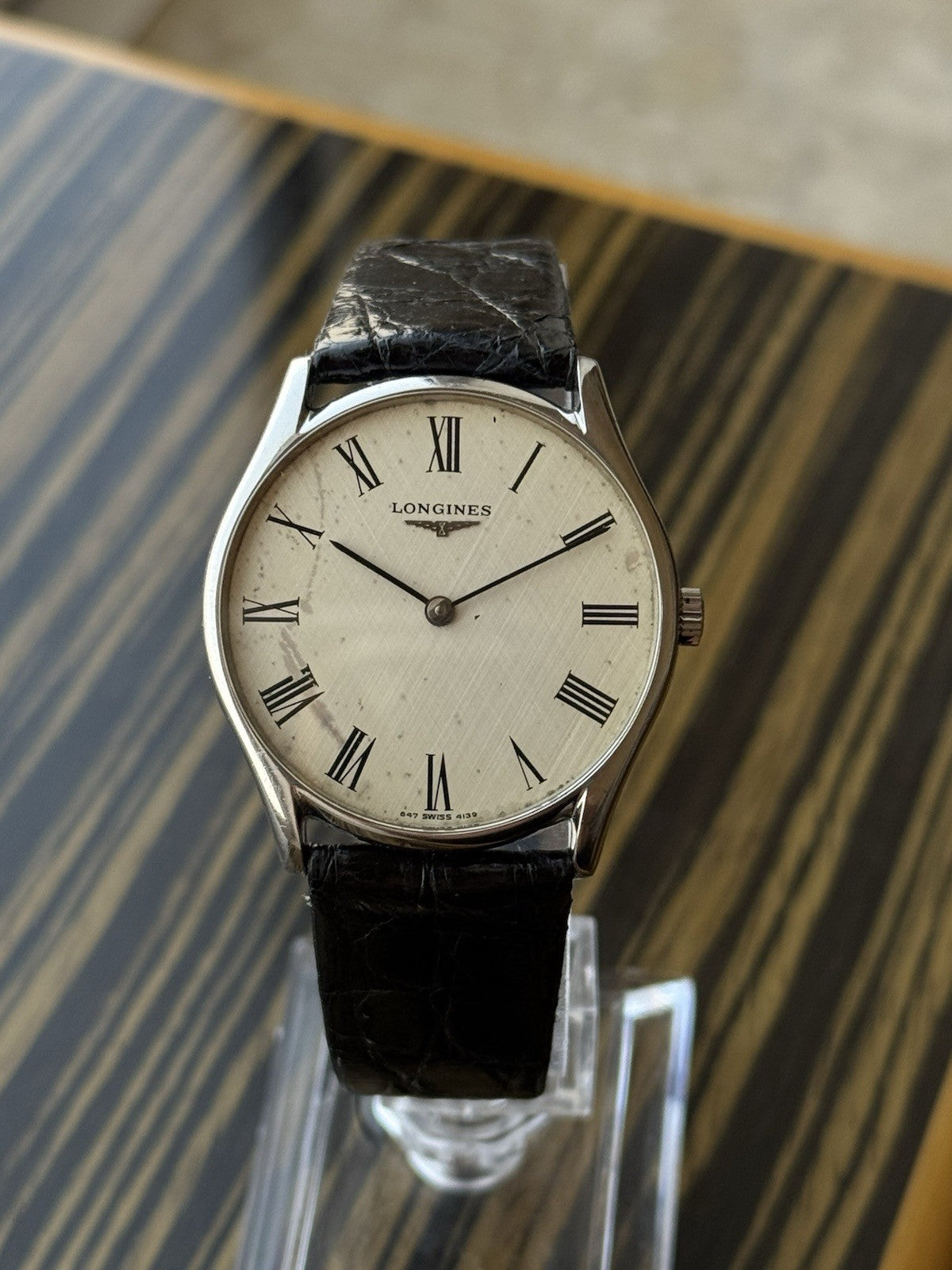 Longines Flagship Vintage Mechanical Watch 33mm For Men