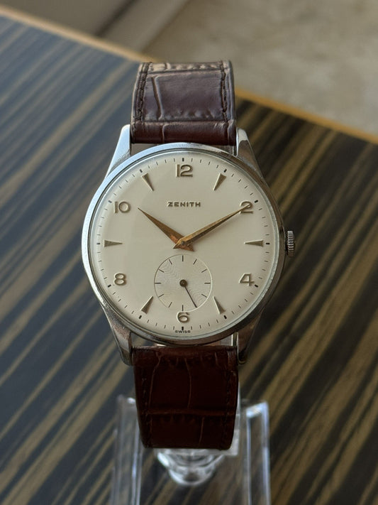 Vintage Zenith Jumbo Mechanical Watch 38mm