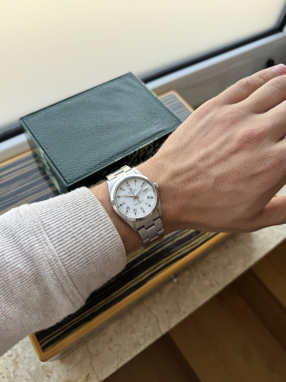 Rolex Date 34mm Automatic Vintage Watch Ref 15000