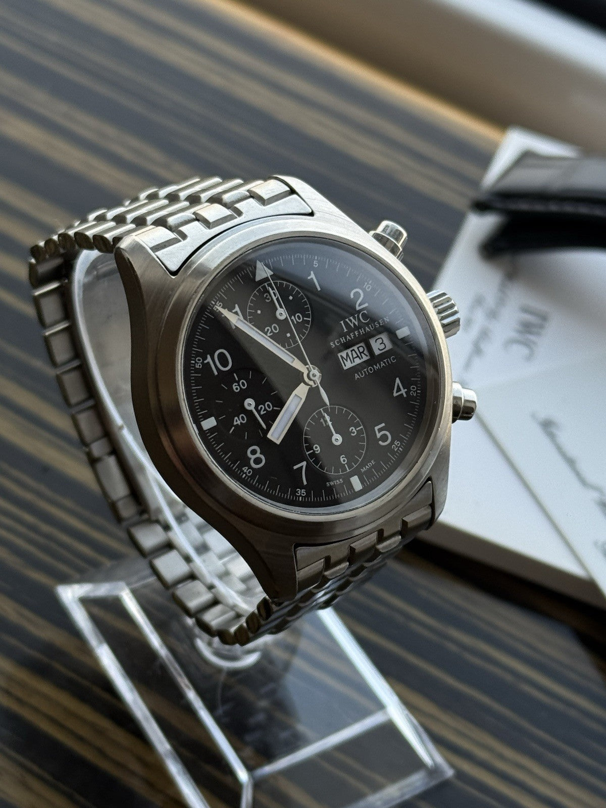 IWC Pilot’s Watch Fliegerchronograph Automatic  39mm Full Set