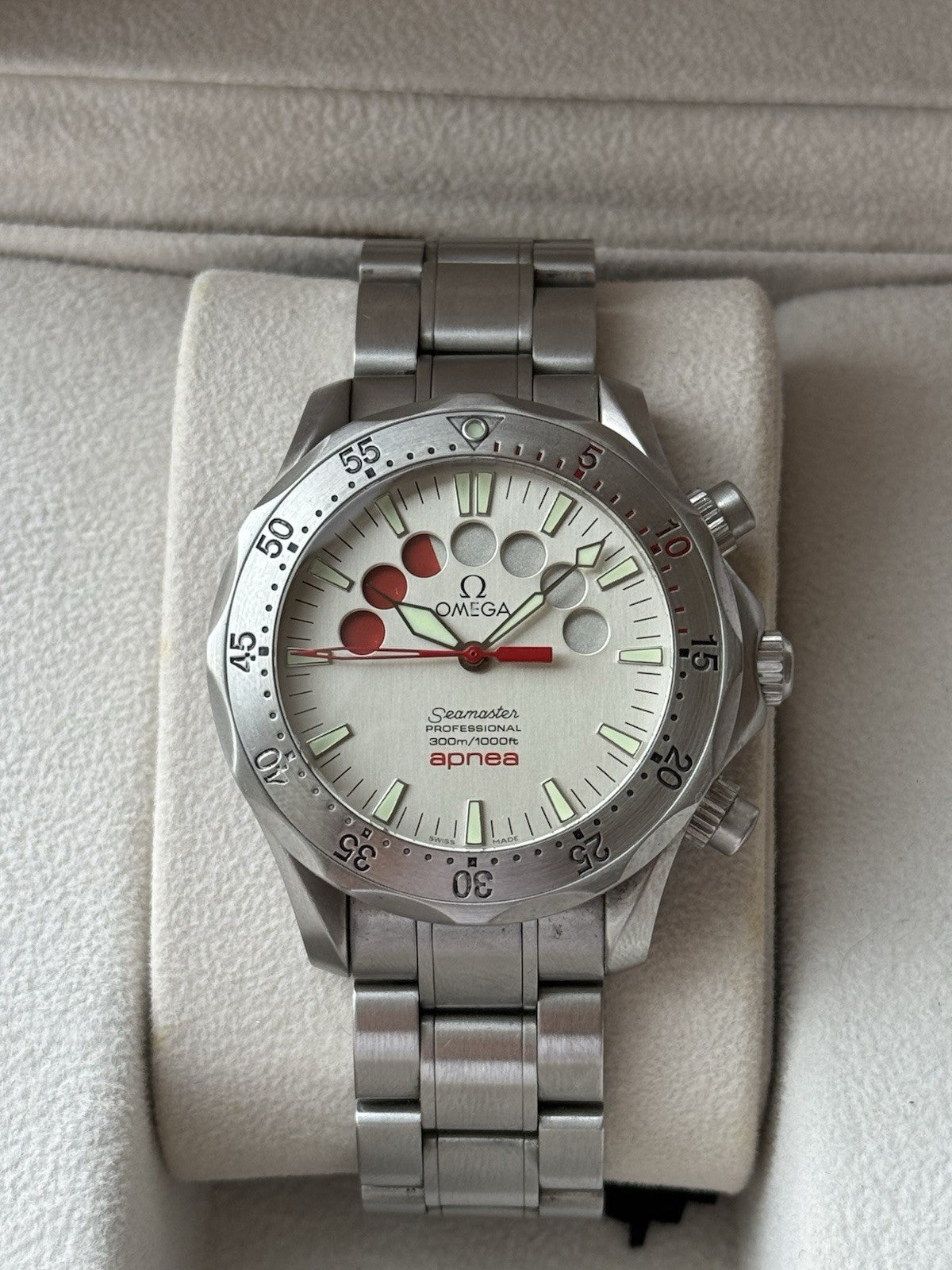 Omega Seamaster Professional 300M Apnea – Ref. 2595.30.00 - Full Set