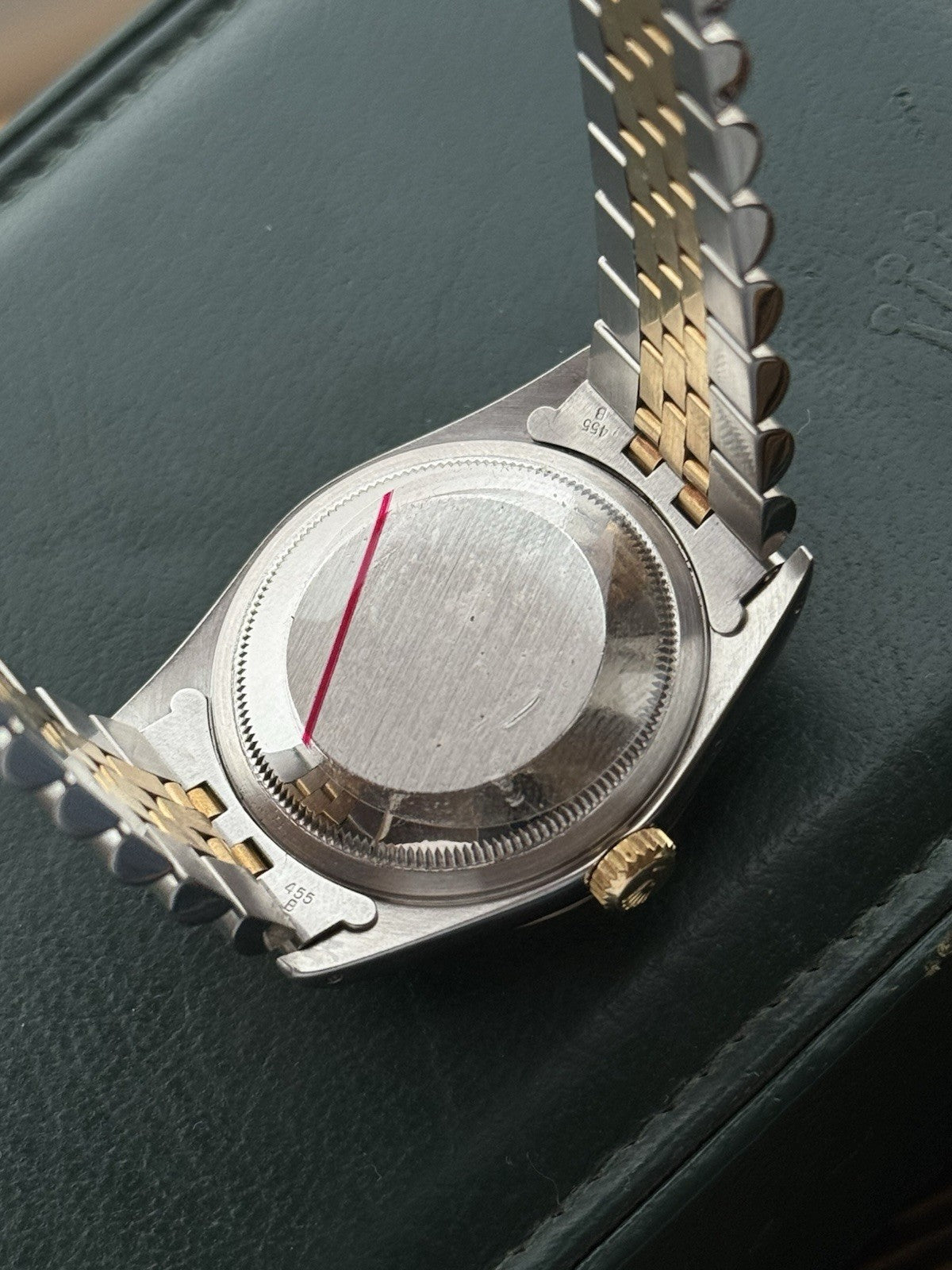 Rolex Datejust Two Tone Automatic Watch Ref 16233
