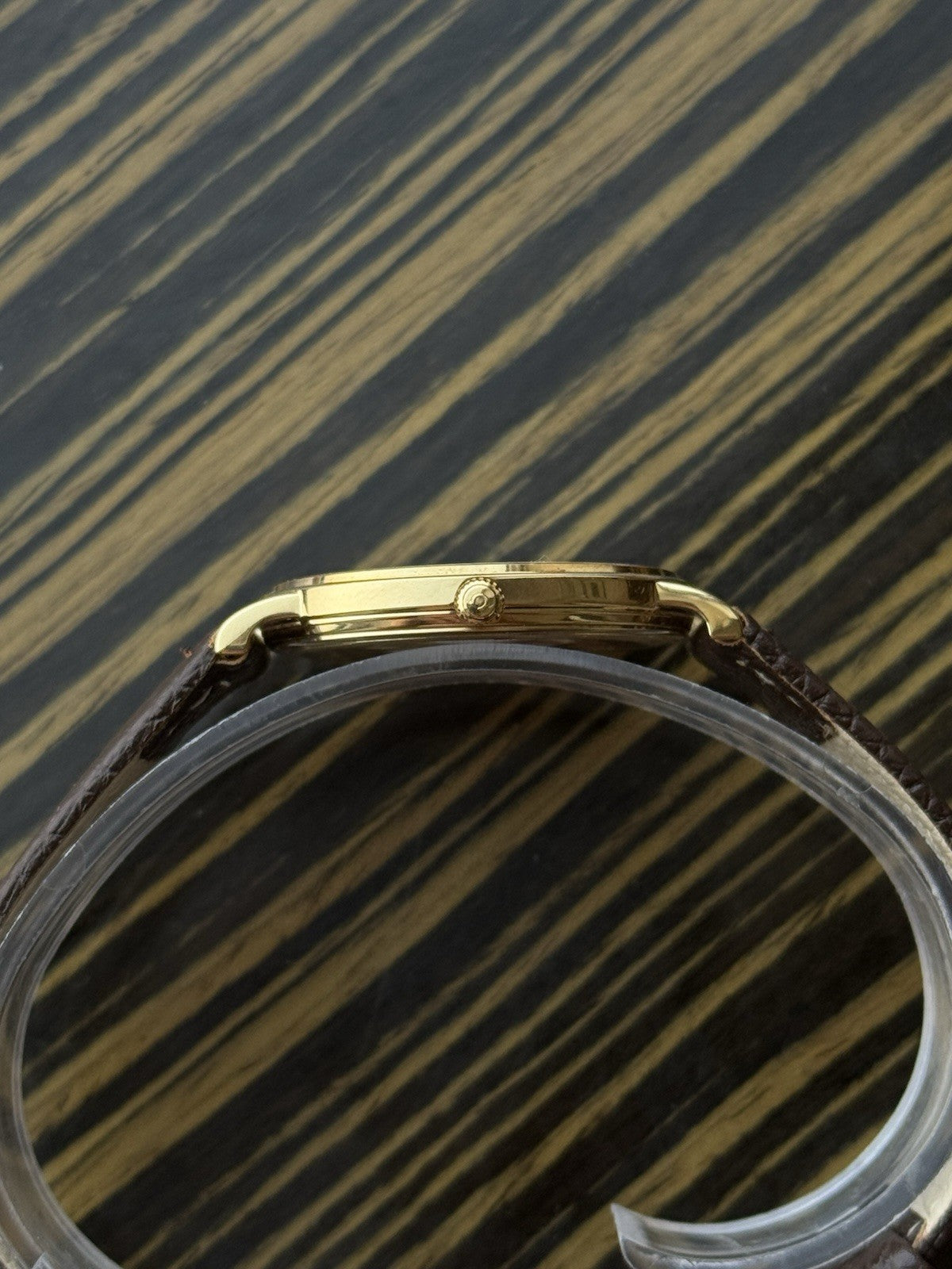 18kt Gold Omega Seamaster Quartz Watch
