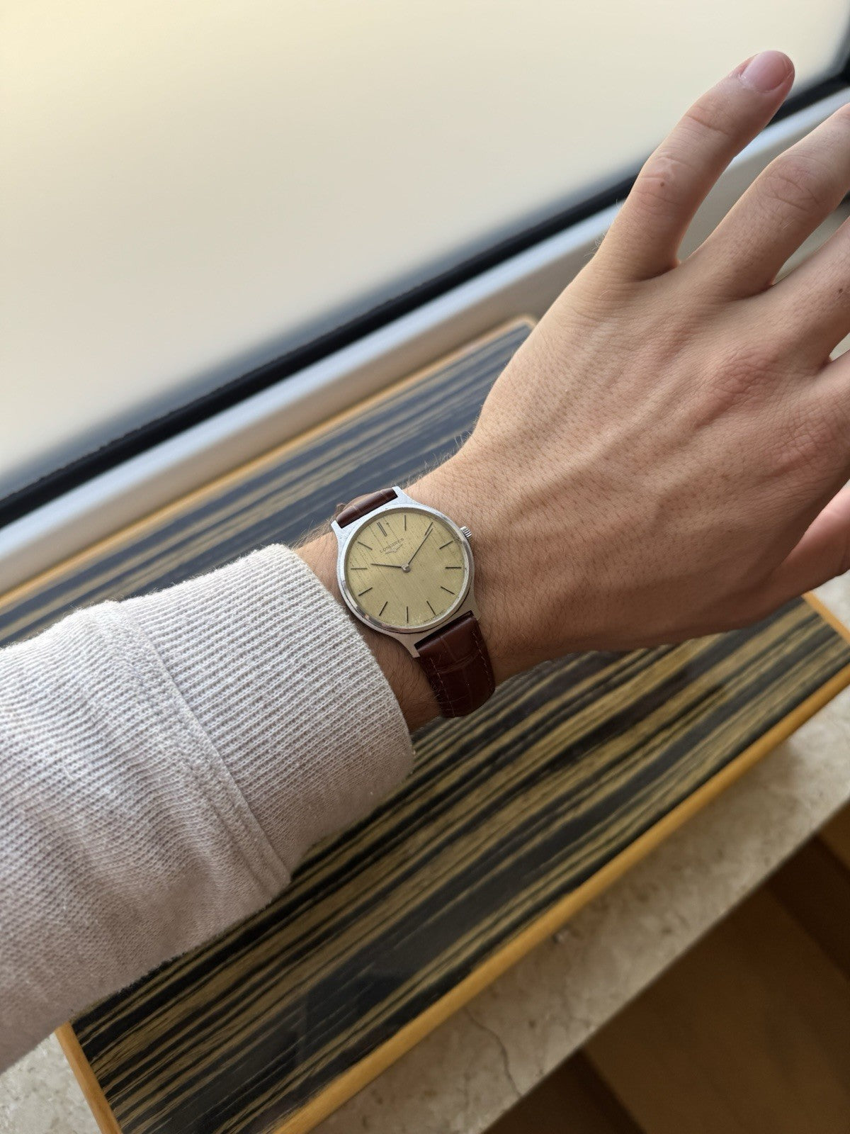 Longines Flagship Vintage Mechanical Watch 33mm For Men
