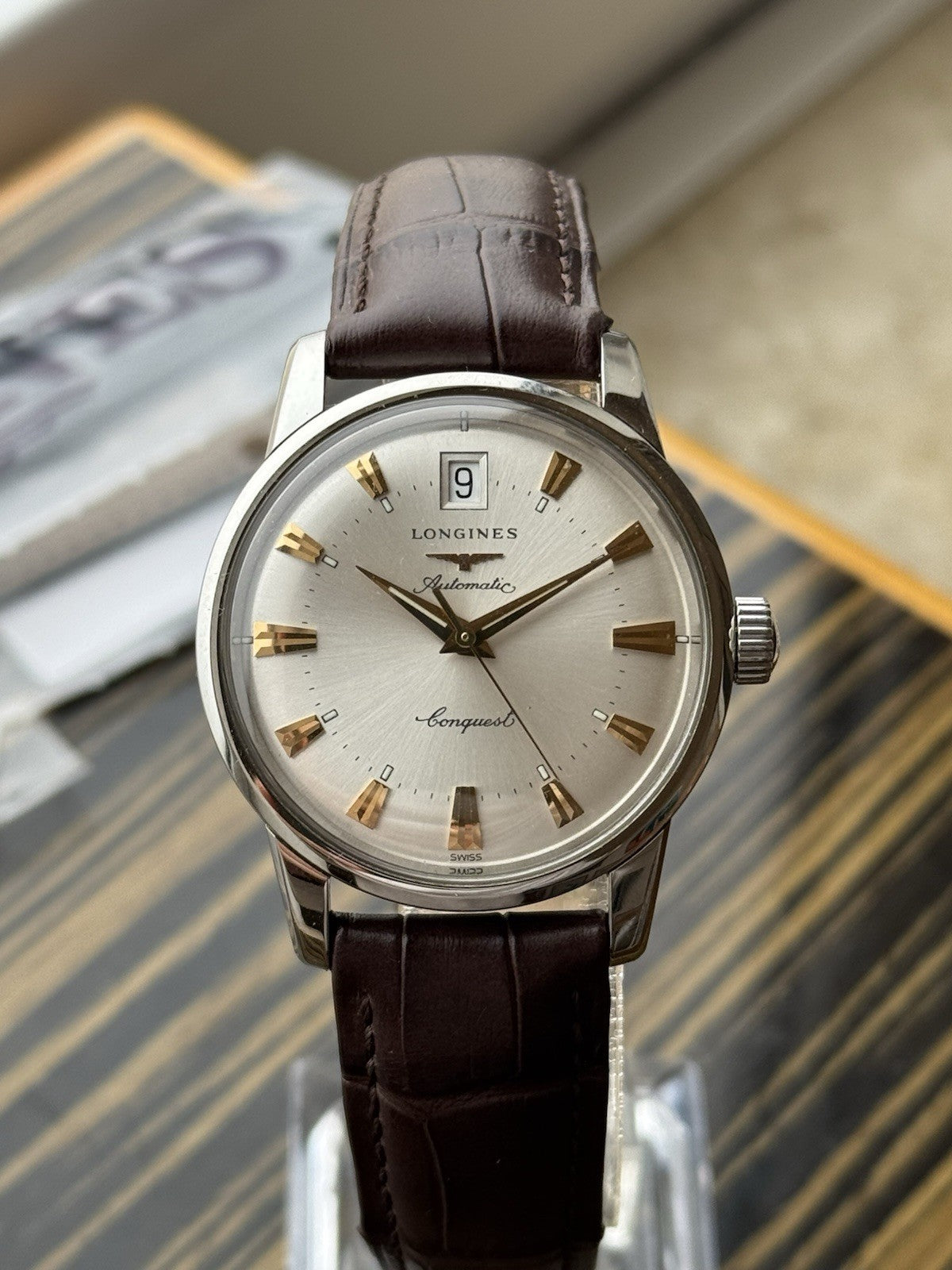 Longines Conquest Heritage Automatic 35mm Watch -  Crisp Condition