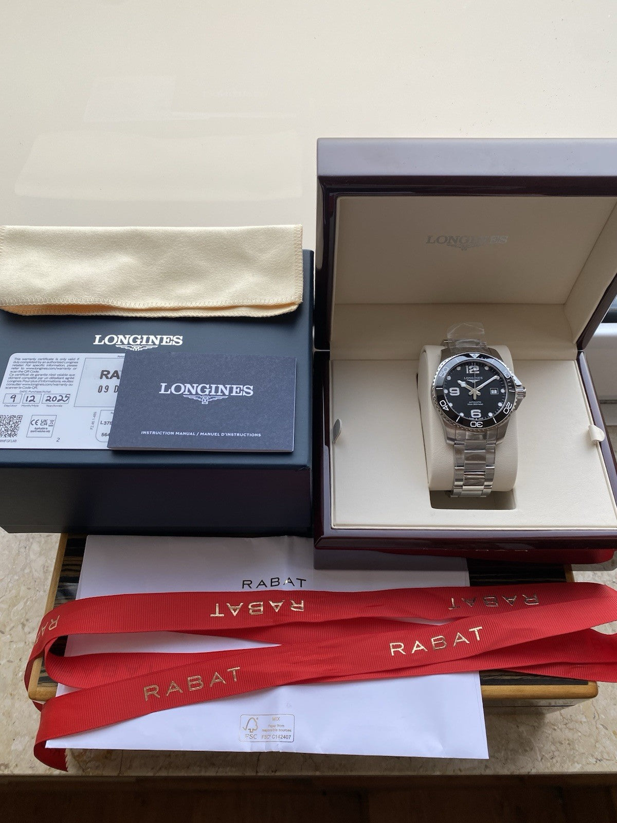 Longines HydroConquest Automatic 43mm - Brand New - Full Set - Warranty