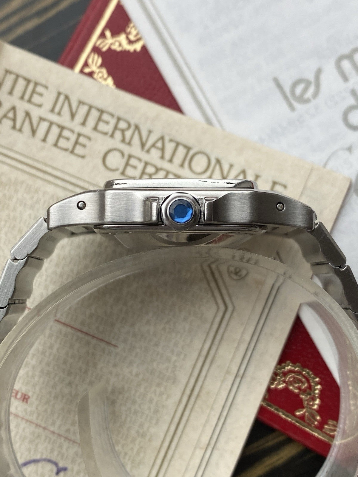 Vintage Cartier Santos Carrée 24mm Automatic Full Set
