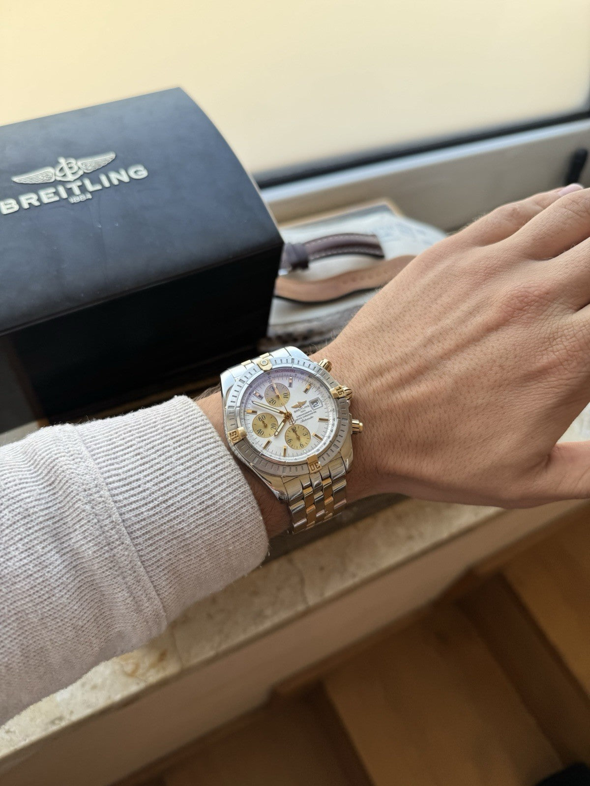 Breitling Chronomat Evolution Automatic Chronograph 44mm
