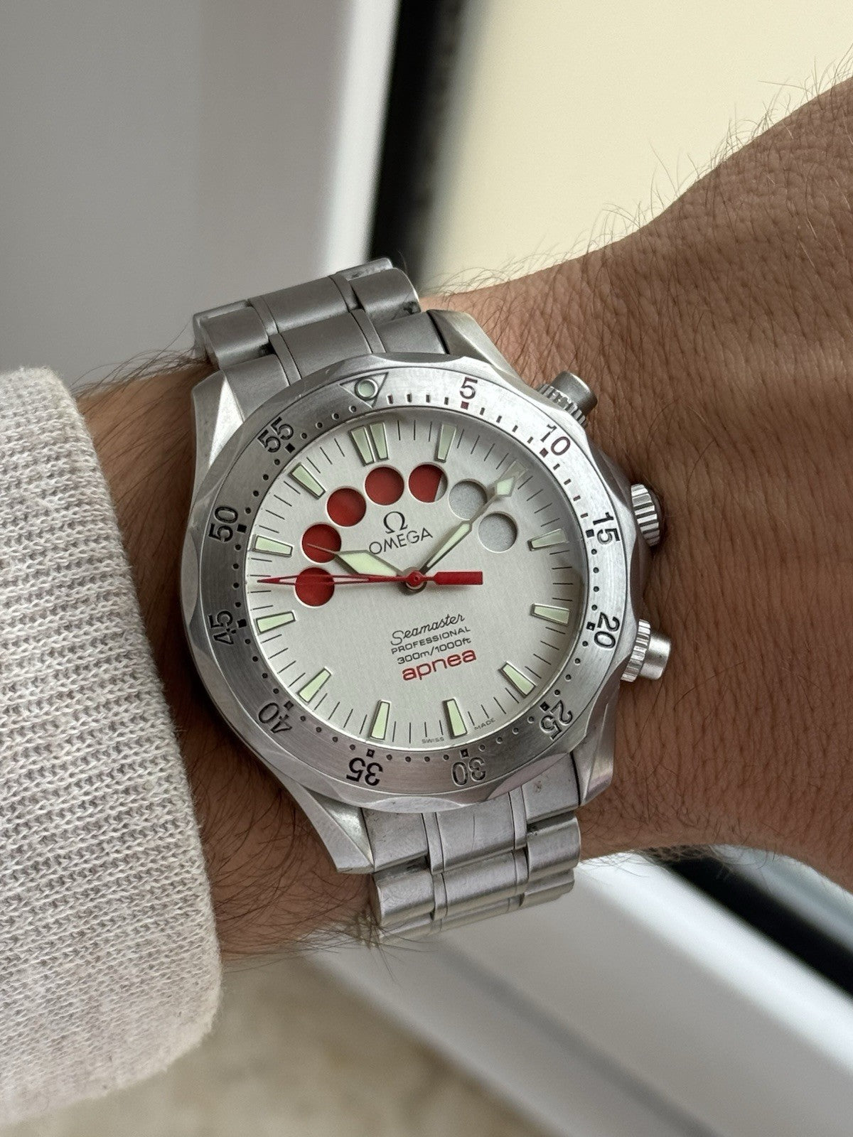Omega Seamaster Professional 300M Apnea – Ref. 2595.30.00 - Full Set