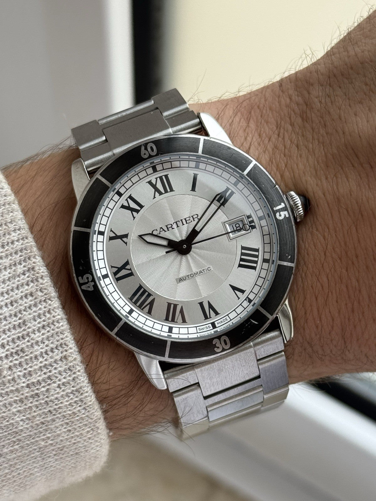 Cartier Ronde Croisière Automatic 42mm – Ref. 3886
