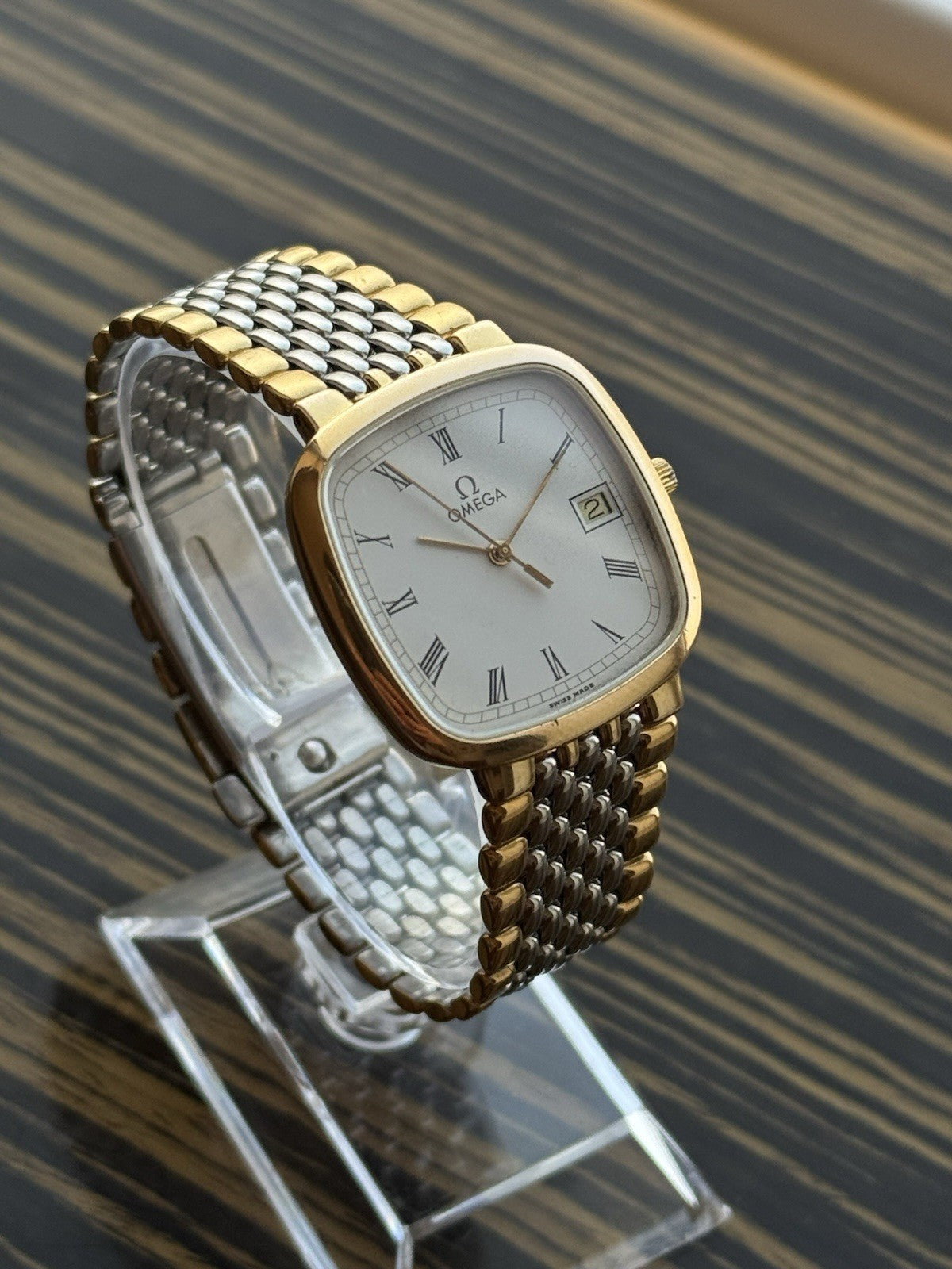 Vintage Omega De Ville TV Quartz Watch