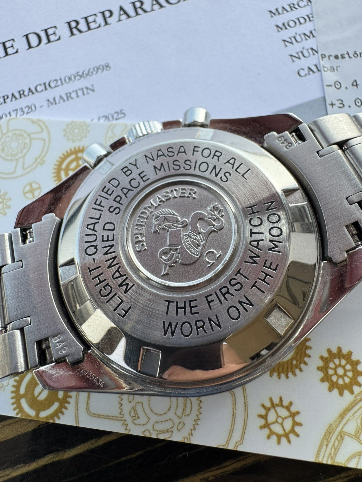 Omega Speedmaster Professional Moonwatch Serviced