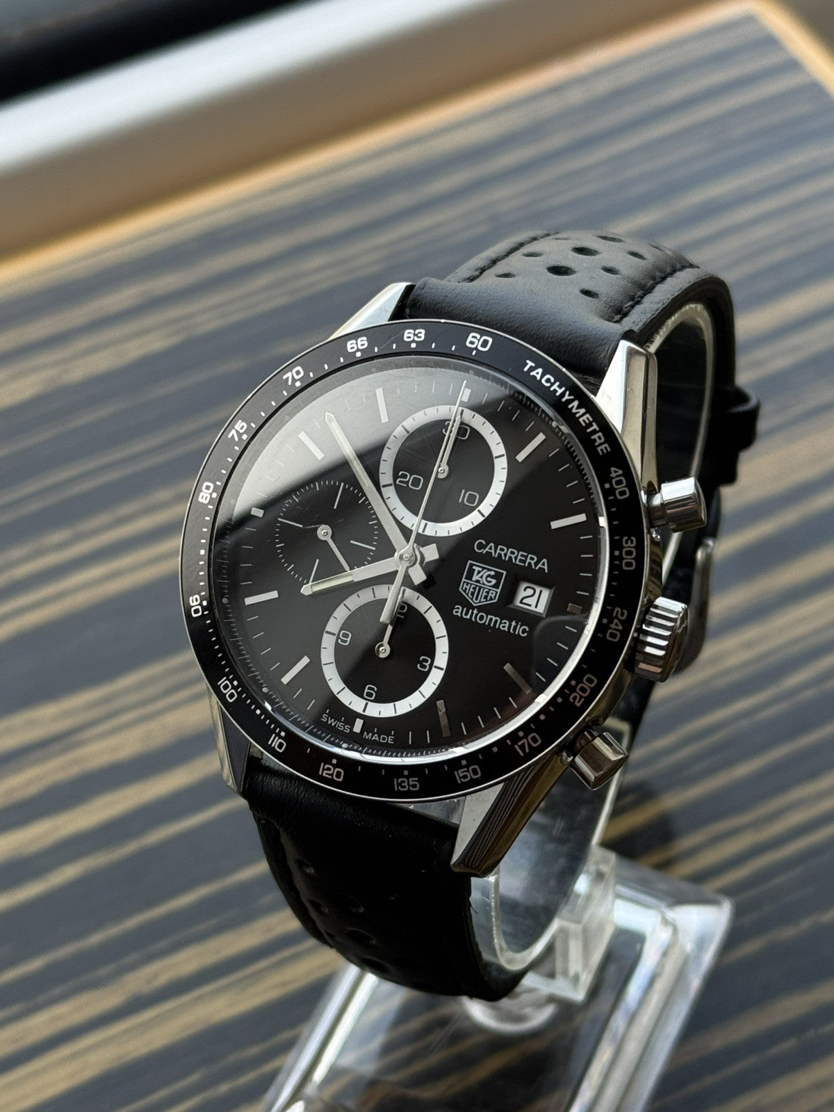 TAG Heuer Carrera Chronograph 41mm automatic watch