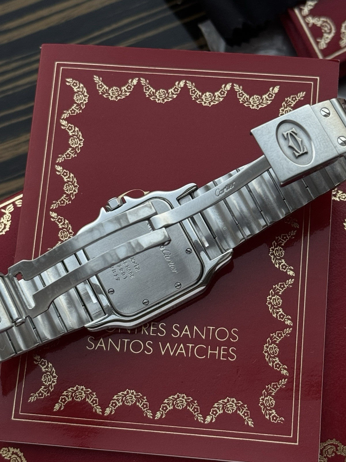 Cartier Santos Galbée Midsize Quartz Steel Ref. 987901 - Full Set