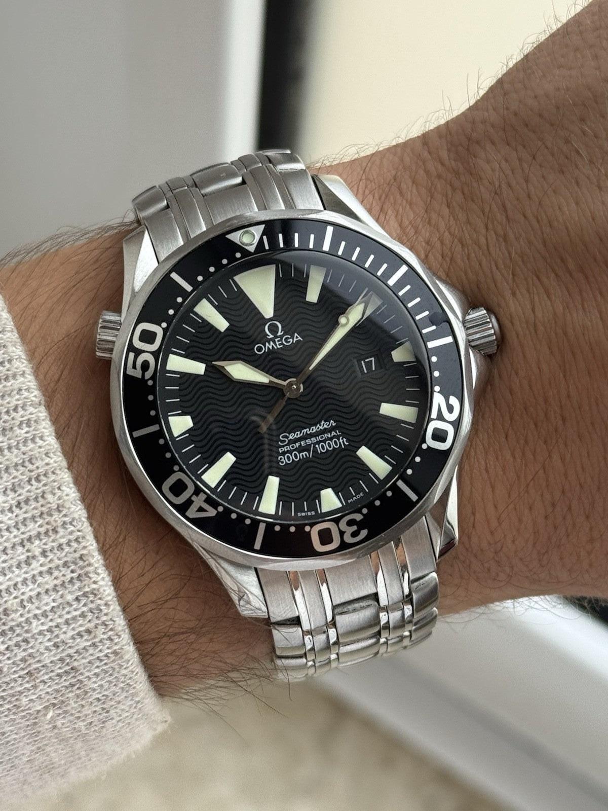 Omega Seamaster  Peter Blake 41mm Quartz Watch Serviced