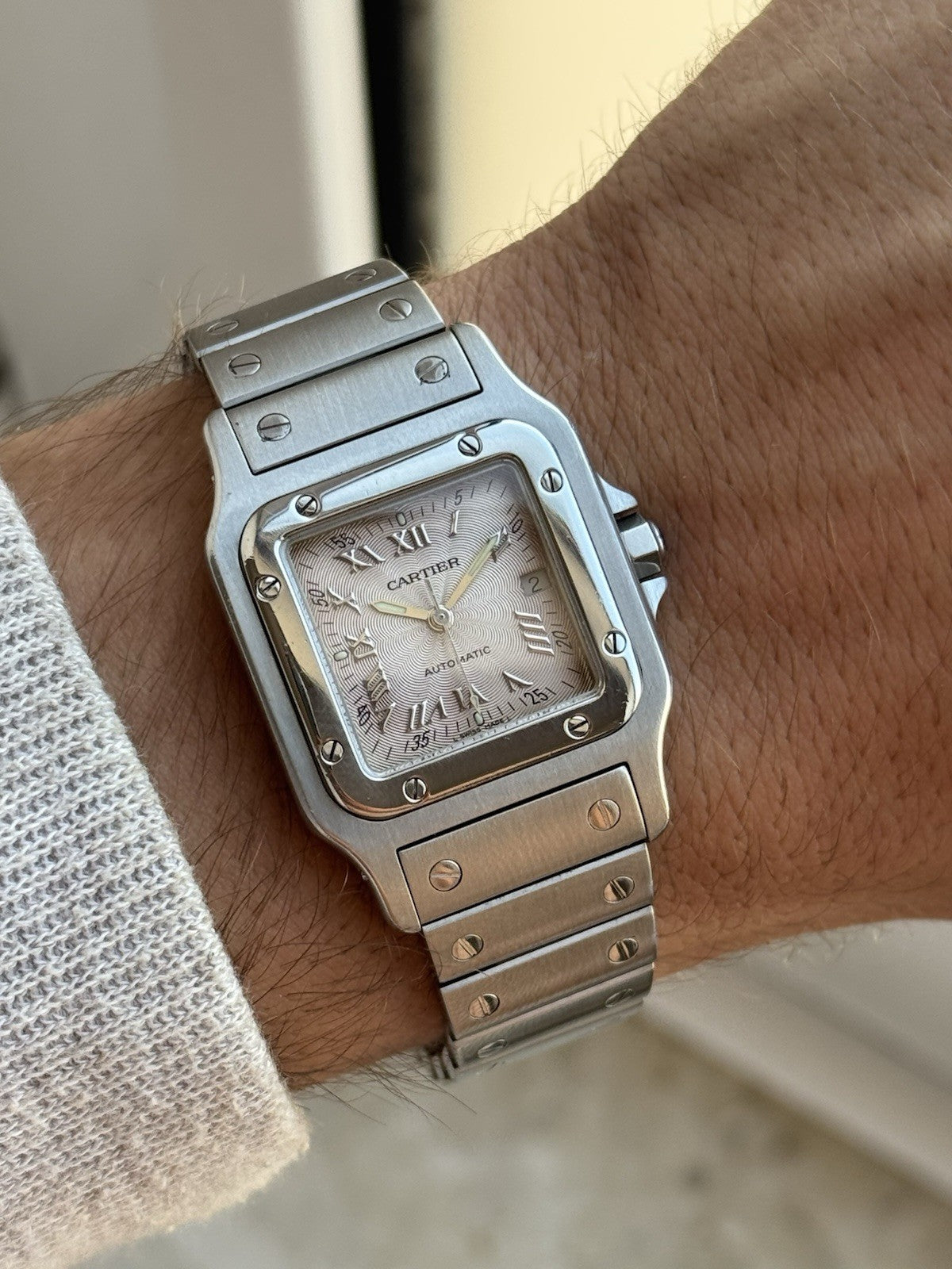 Cartier Santos Galbée Midsize Automatic Steel Ref. 2319