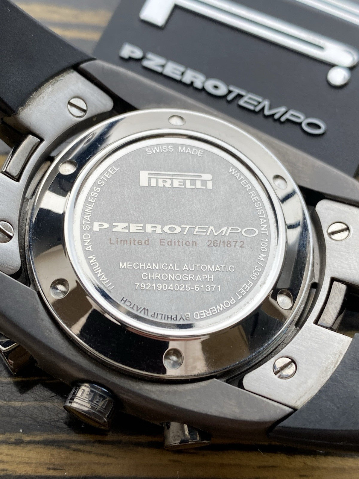 NOS Pirelli PZero Corsa Automatic Chronograph – Limited Edition