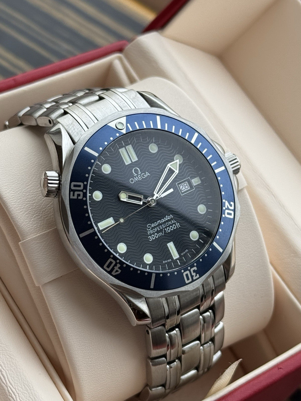 Omega Seamaster  James Bond 41mm Quartz Watch