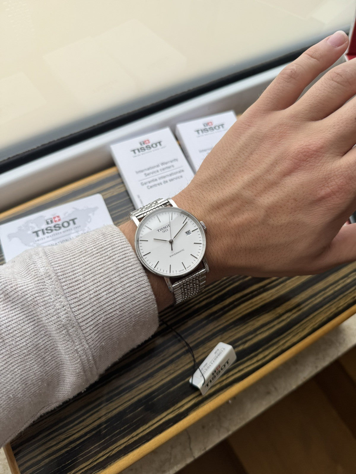 Tissot Everytime Swissmatic 40 mm – Brand New / Full Set