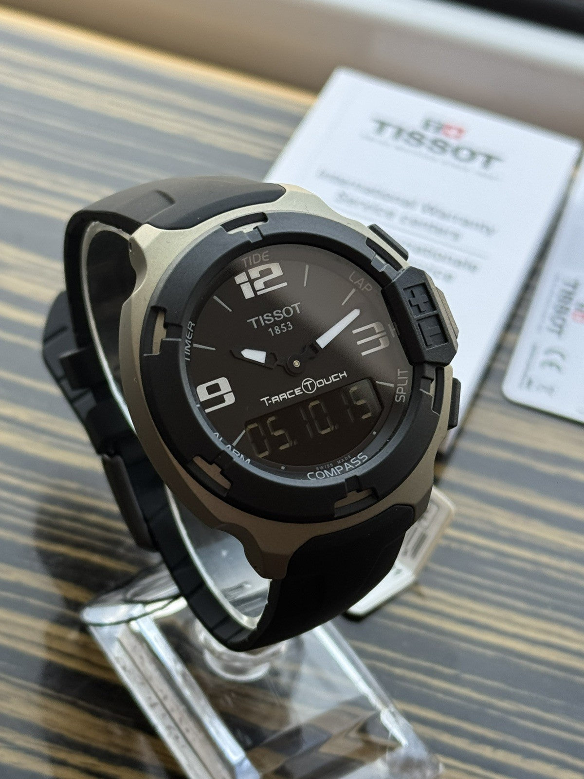 Tissot T-Race Touch Grey Brand New / Full Set 