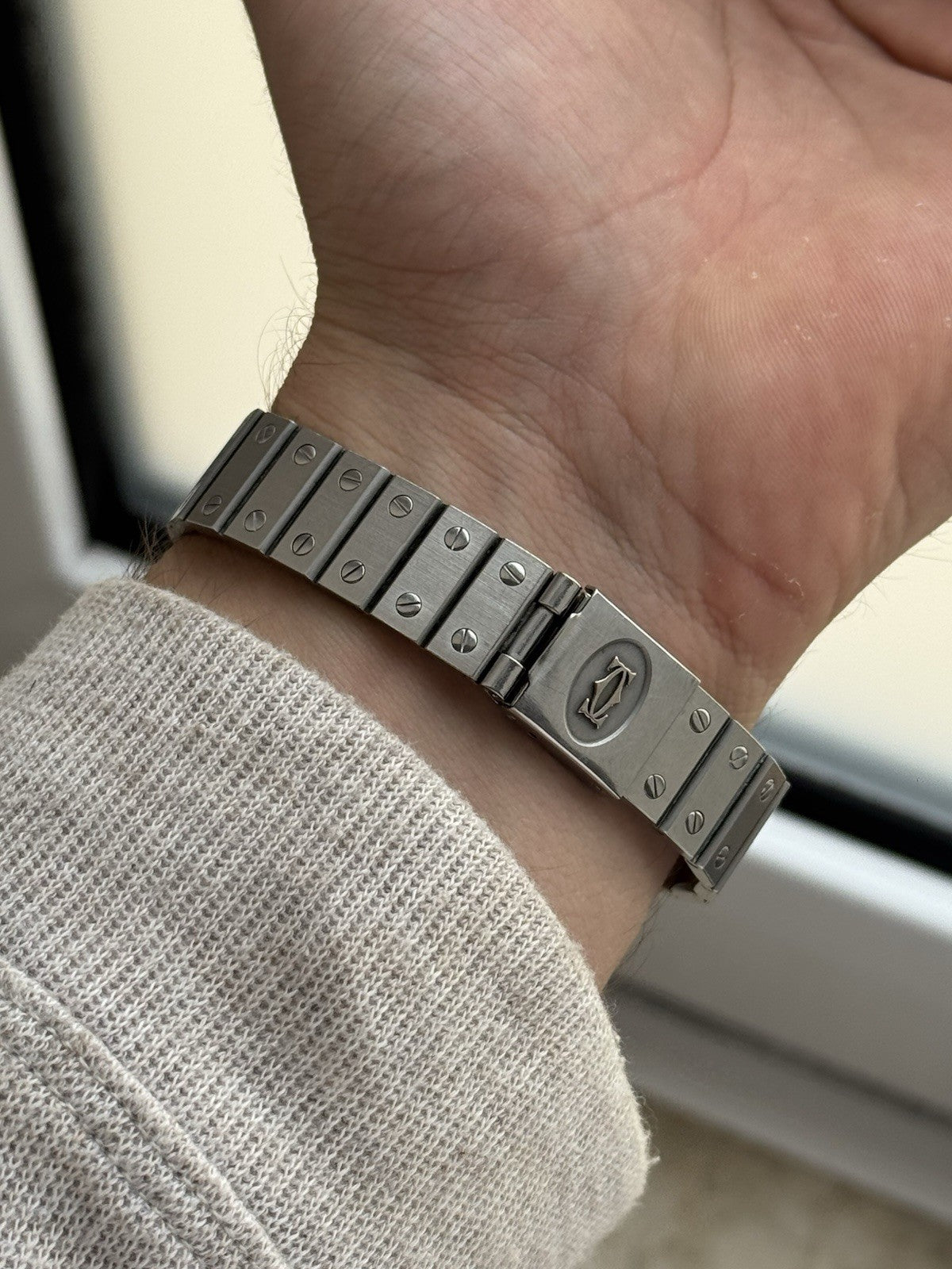 Cartier Santos Vendôme Ronde Quartz – Ref. 8192