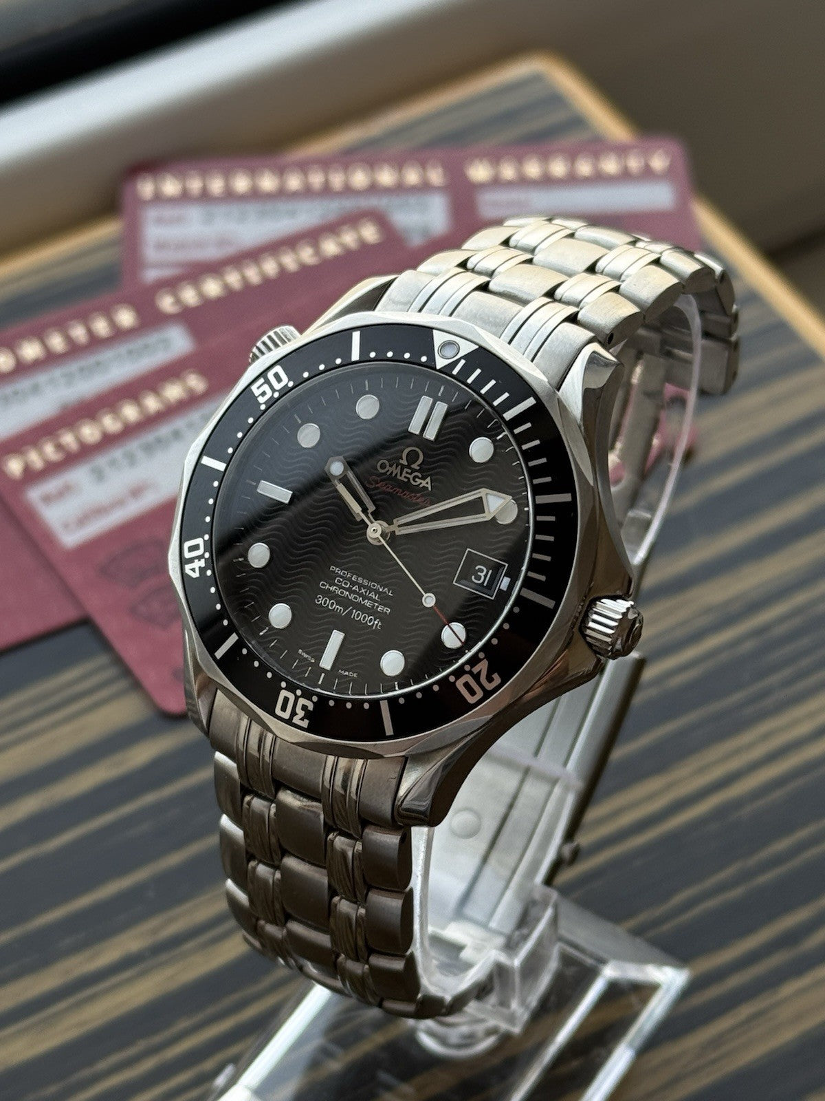 Omega Seamaster Professional  Co-Axial full set James Bond 41mm 