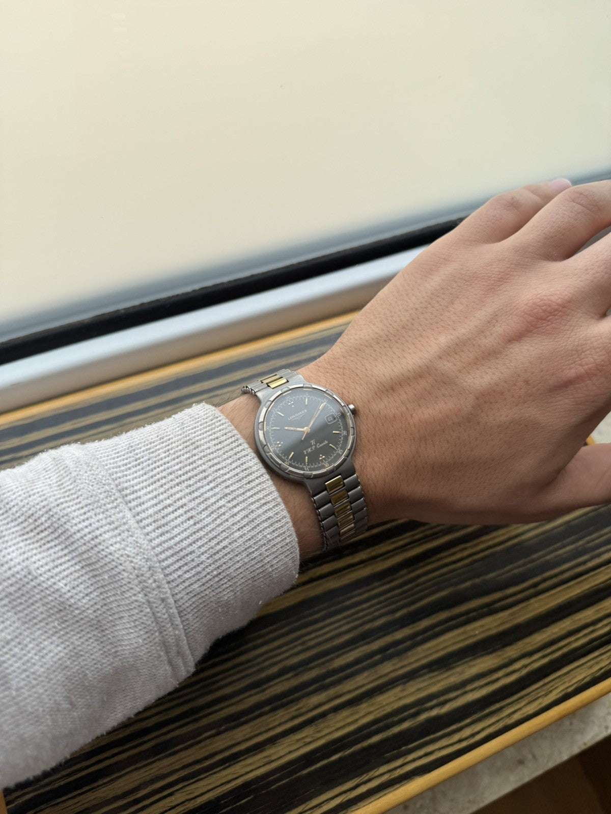 Longines Conquest Titanium Vintage Quartz Watch