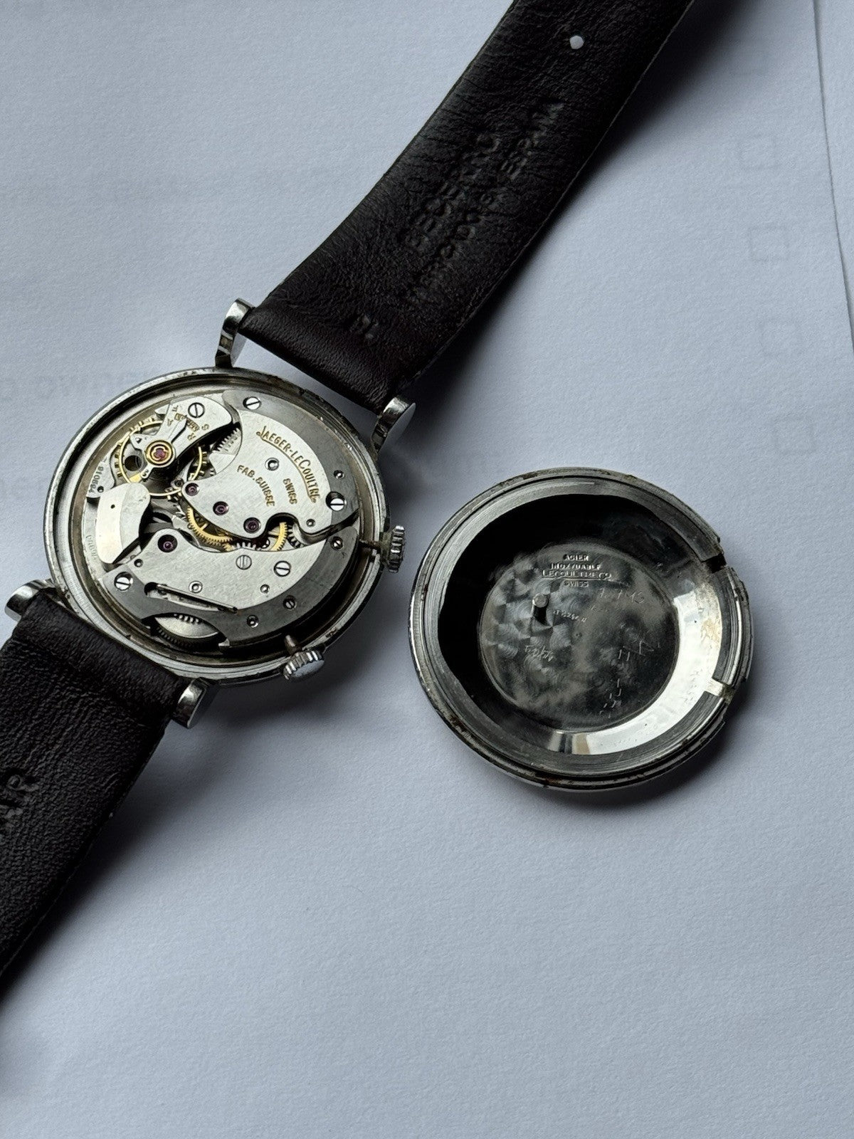 Vintage Jaeger Le-Coultre Memovox Alarm Watch 35mm