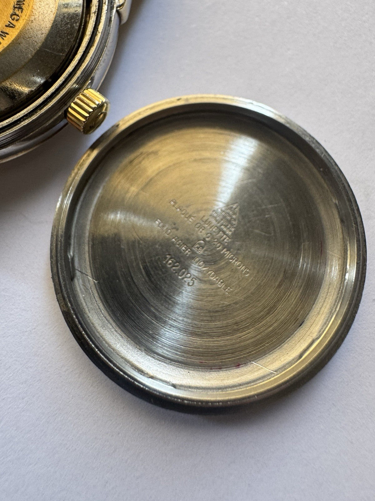 Omega Constellation Chronometer Automatic Vintage ref 162.025 pie pan 