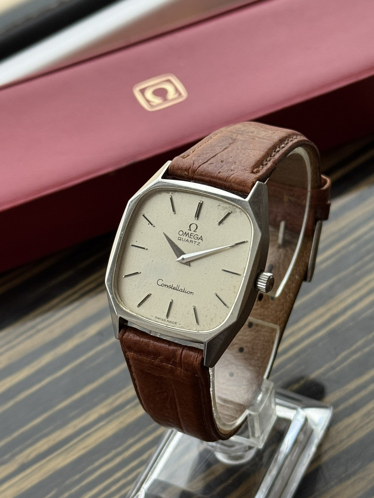 Omega Constellation vintage Quartz watch with box