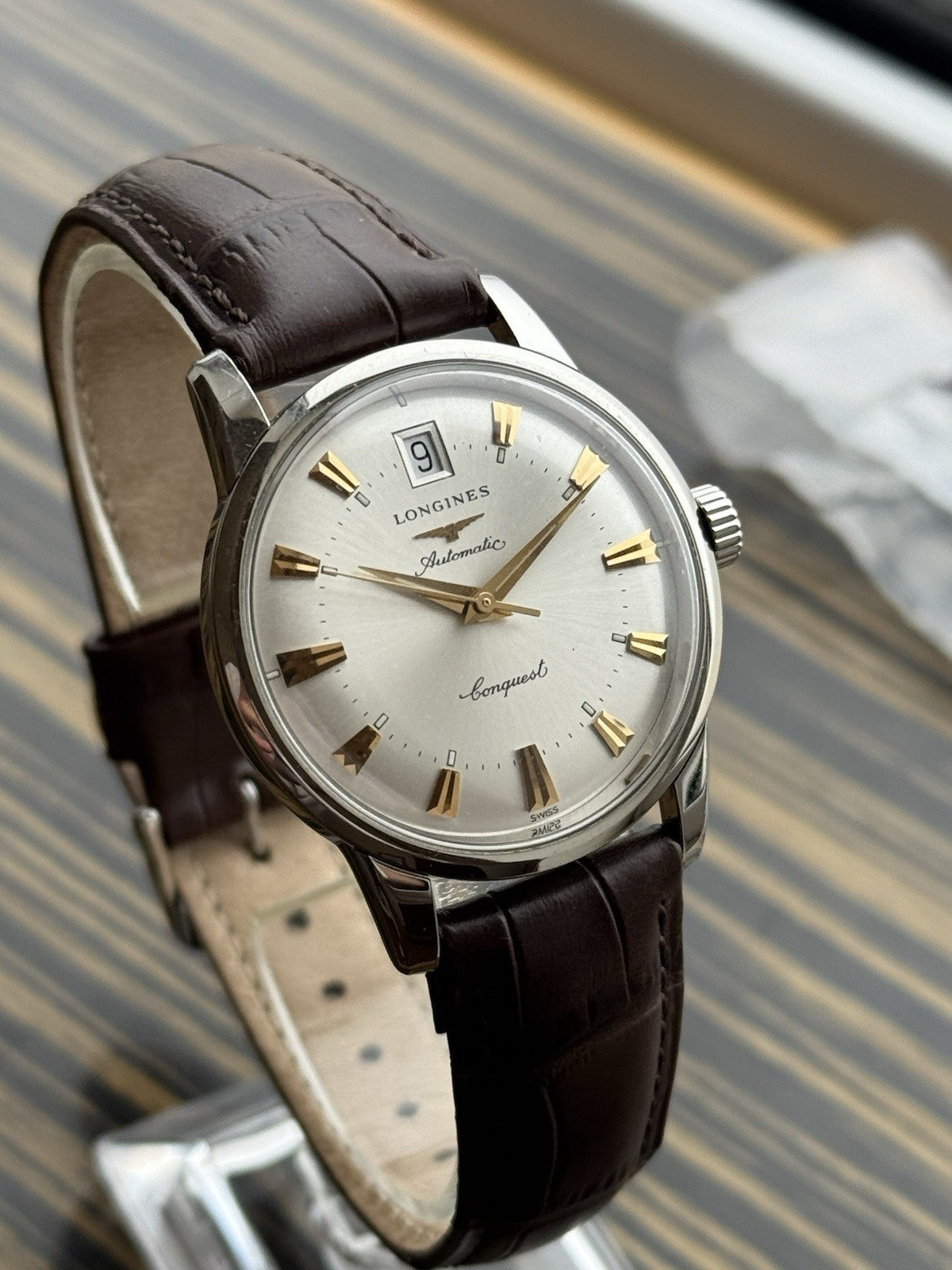 Longines Conquest Heritage Automatic 35mm Watch -  Crisp Condition