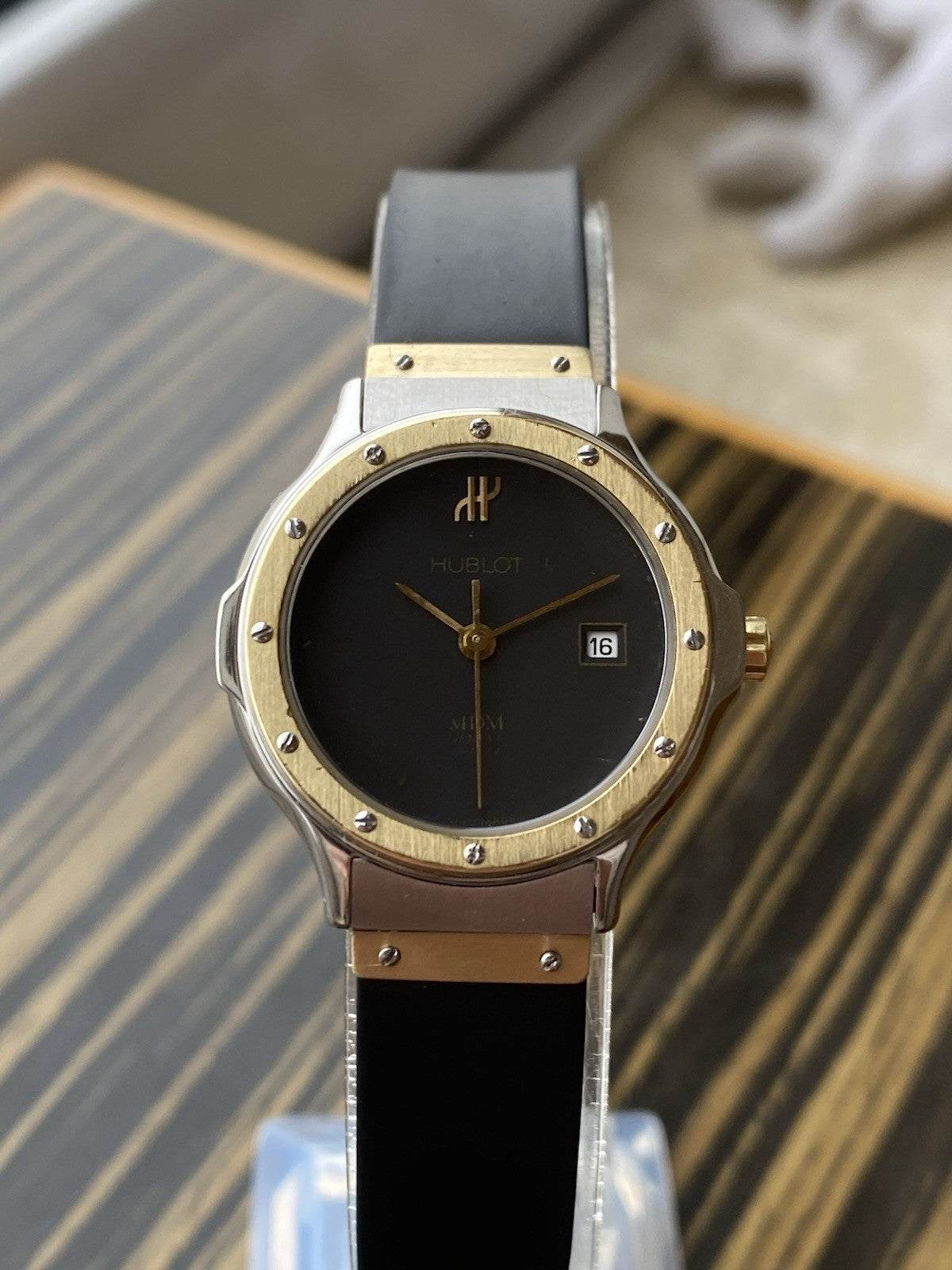 Hublot Classic MDM 28mm Quartz Watch Lady Steel And Gold