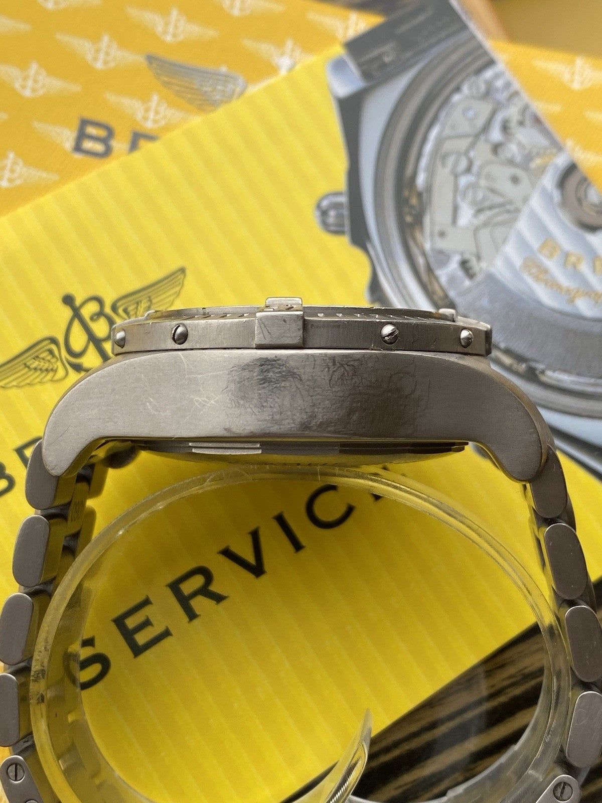 Breitling Avenger Titanium Automatic Chronograph Full Set