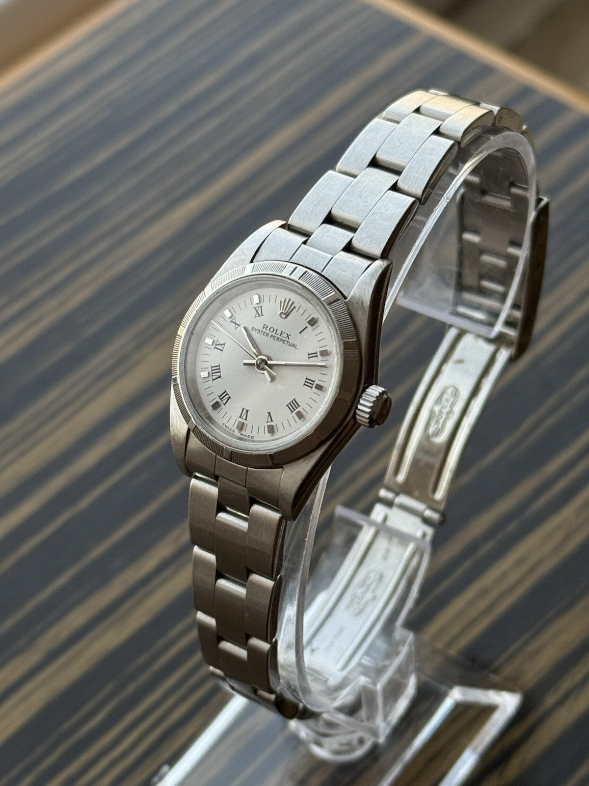 Rolex Oyster Perpetual Lady 26mm ref 67230 White Dial