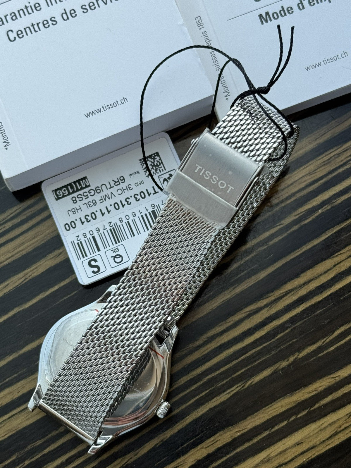 Tissot Bella Ora Small Second Lady quartz Brand New / Full Set / white