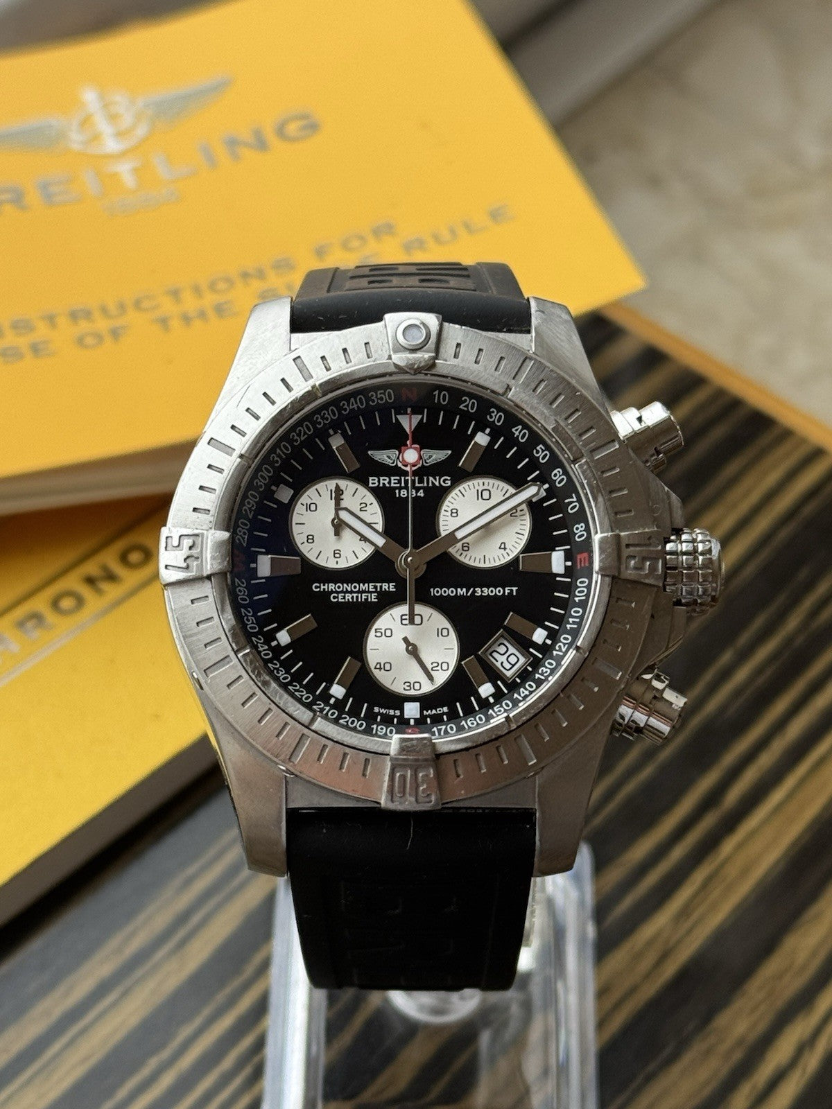 Breitling Avenger Wolf Quartz Chronograph Full Set