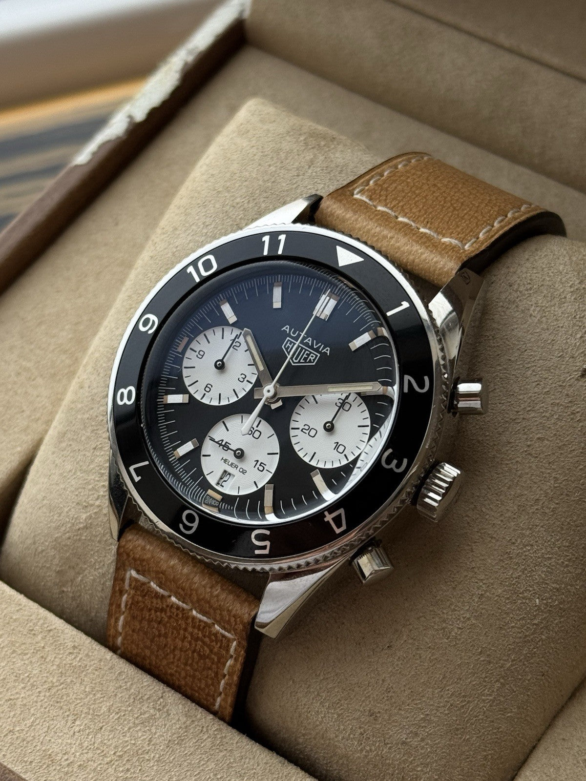 Heuer Autavia Heritage Chronograph Full Set Like New
