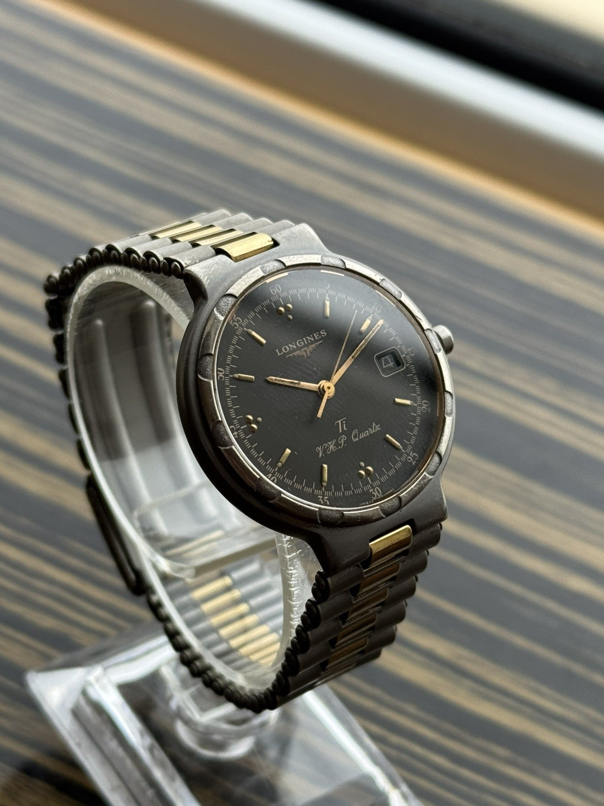 Longines Conquest Titanium Vintage Quartz Watch