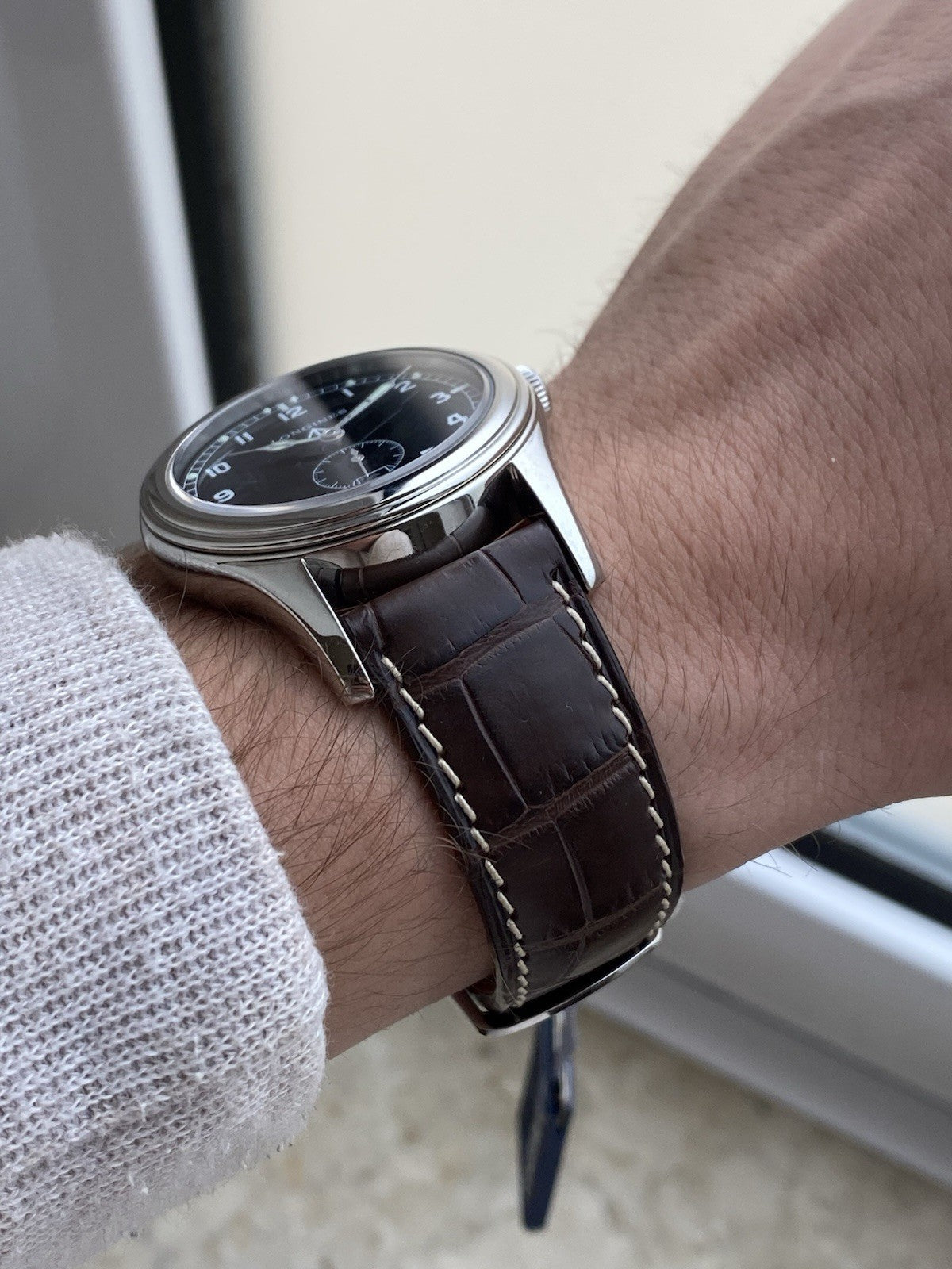 Longines Heritage Military Automatic limited edition, New Old Stock Full Set