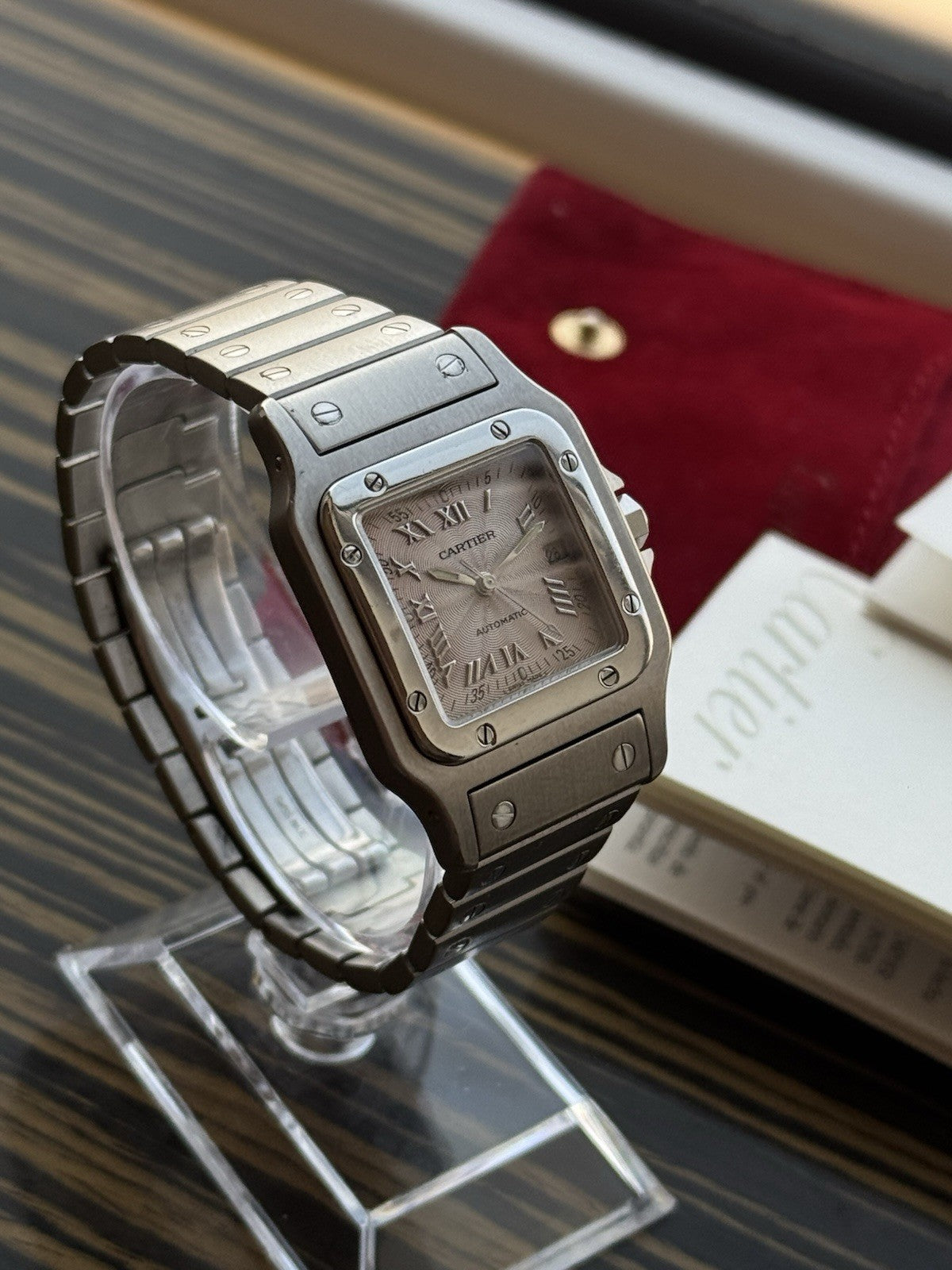 Cartier Santos Galbée Midsize Automatic Steel Ref. 2319