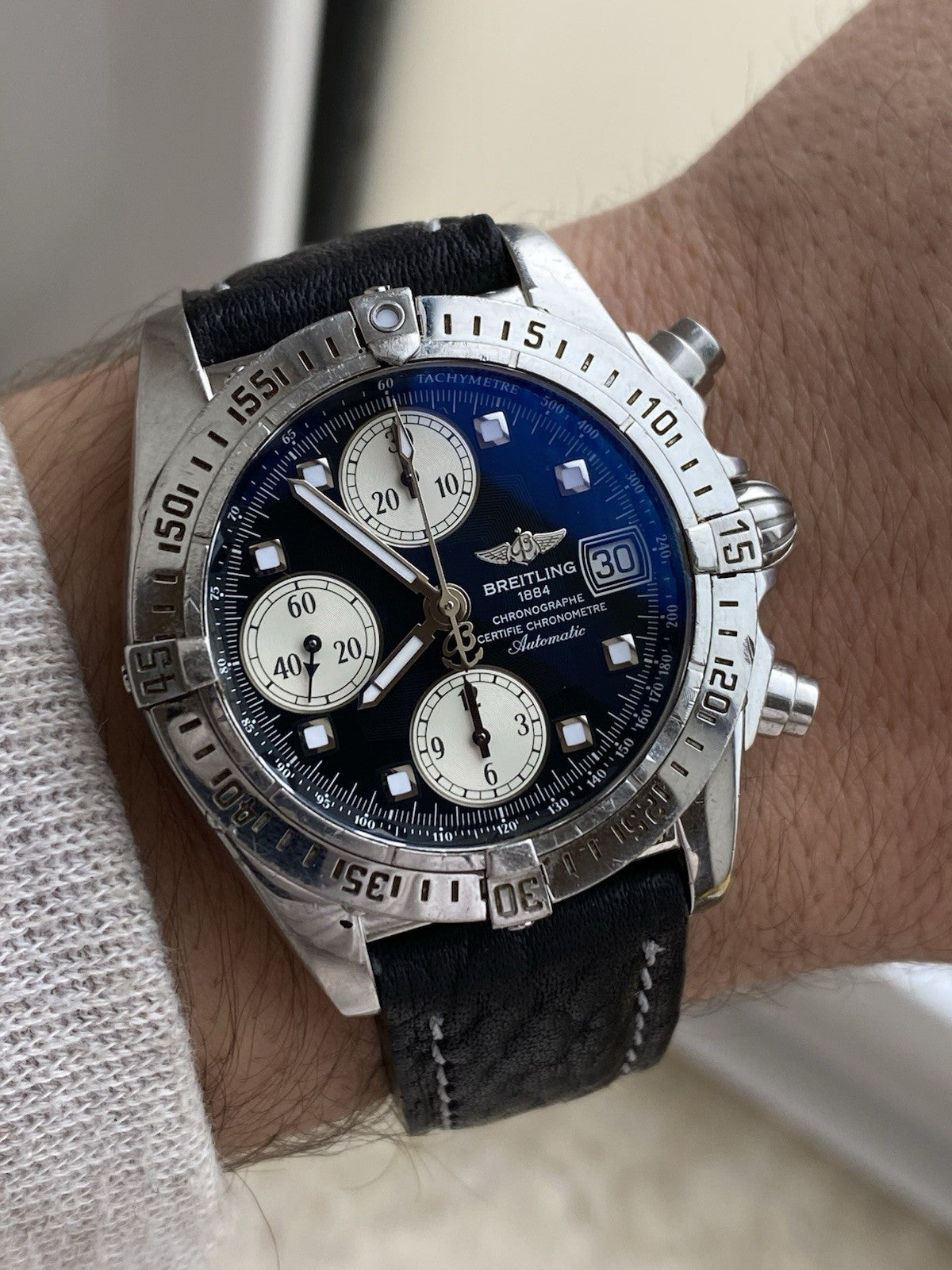 Breitling Cockpit Automatic Chronograph Full Set Swiss Watch