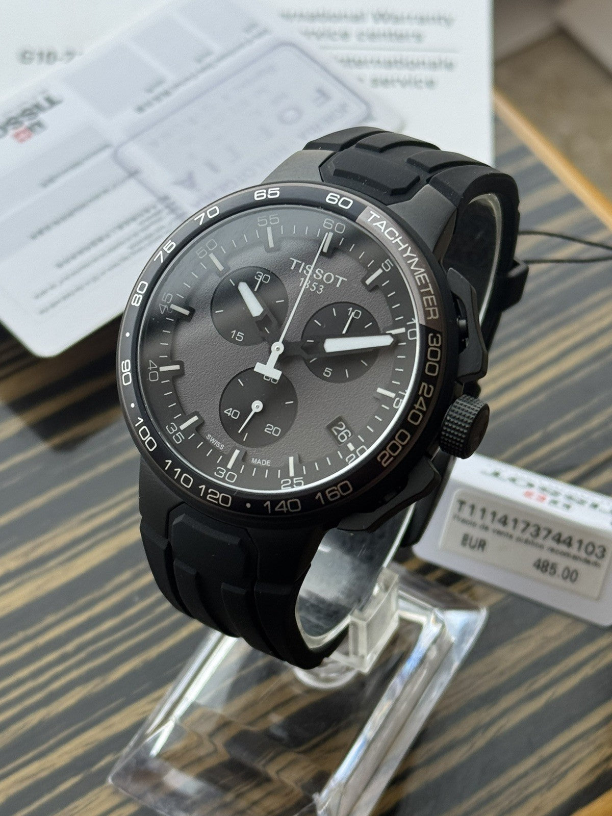 Tissot T-Race Cycling Chronograph Brand New / Full Set black