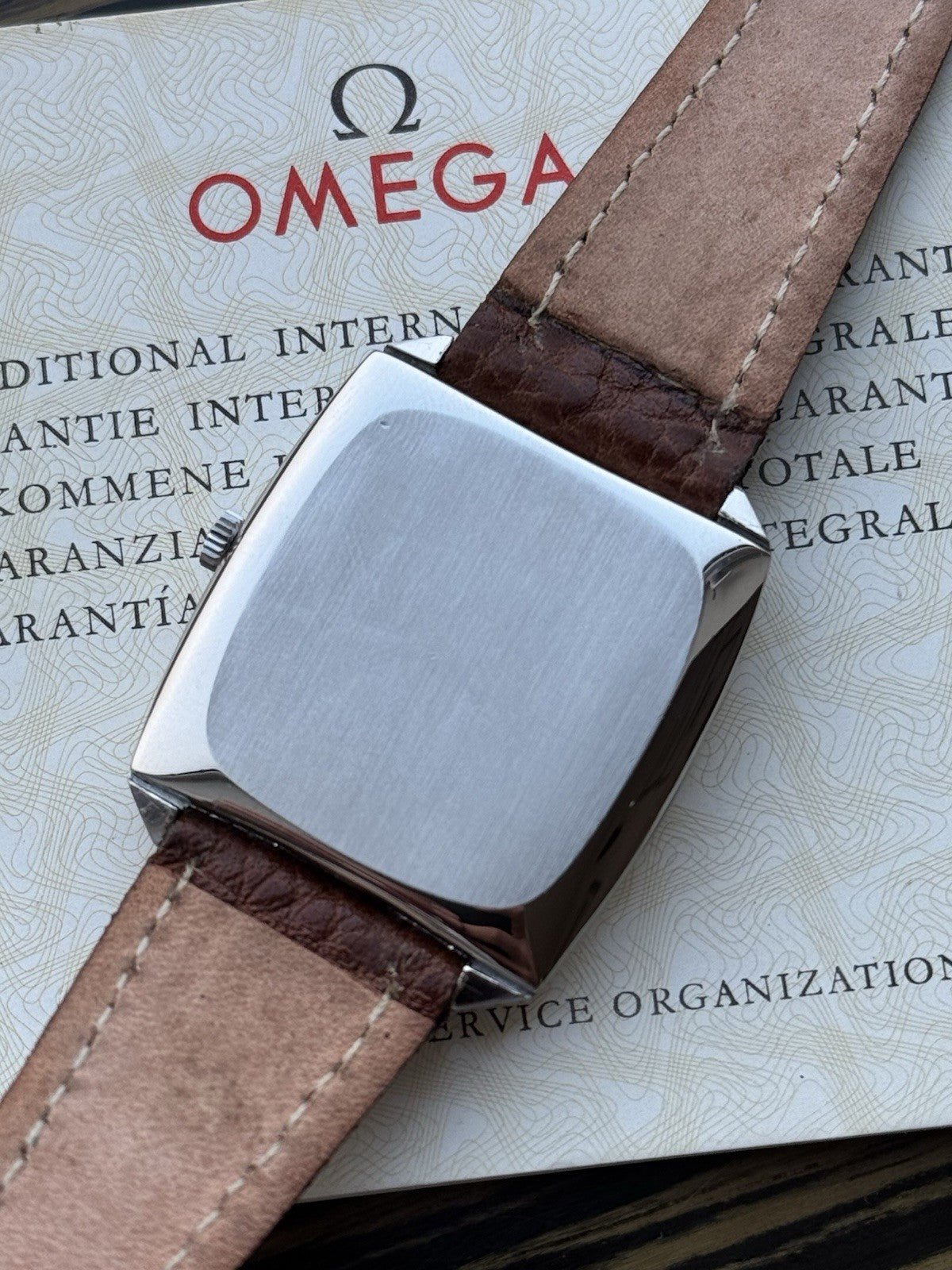 Omega De Ville Automatic Vintage Watch For Men With Box And Papers