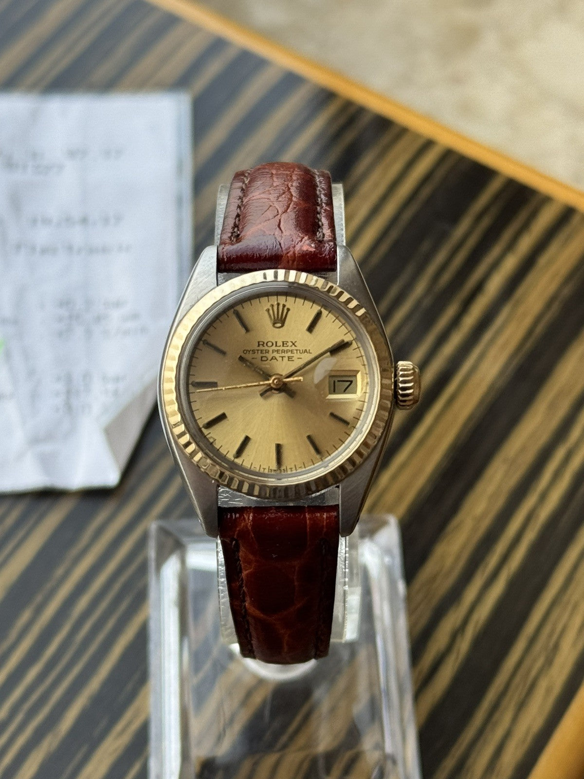Rolex Oyster Perpetual Date Lady 26 mm – 18k Gold 26mm ref 6917