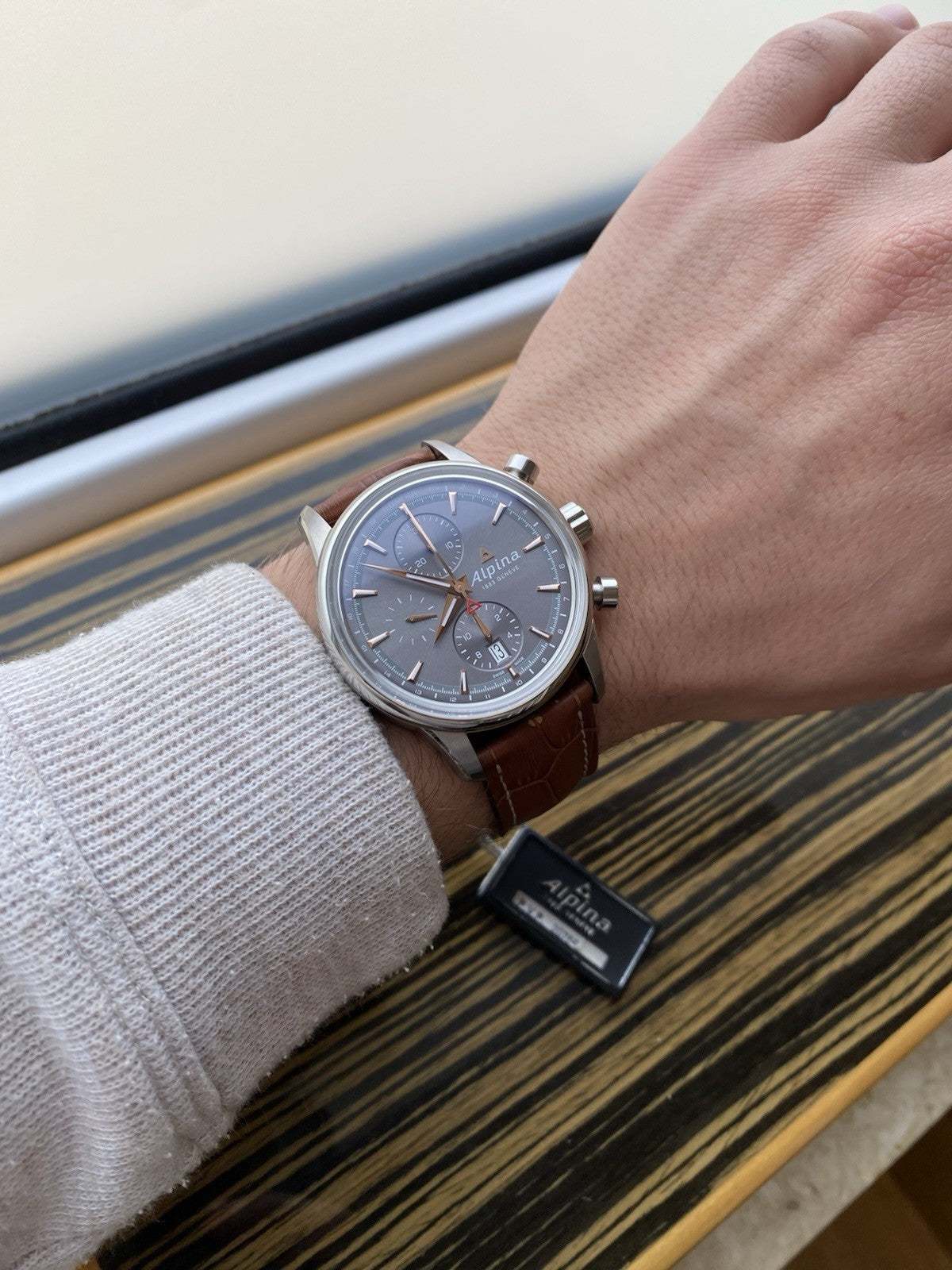 NOS Alpina Alpiner Automatic Chronograph