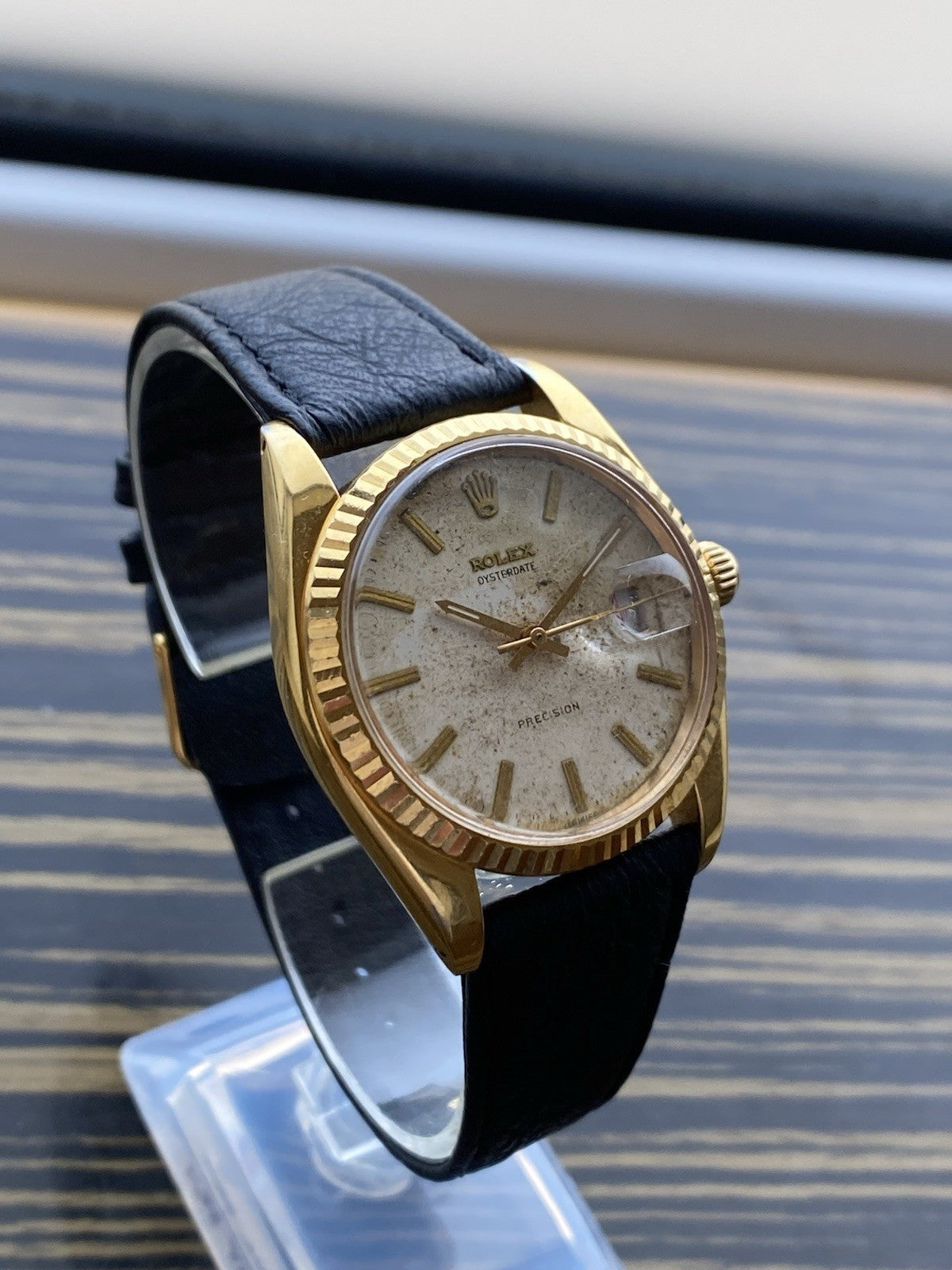 Rolex OysterDate Precision Vintage Watch Ref 6694