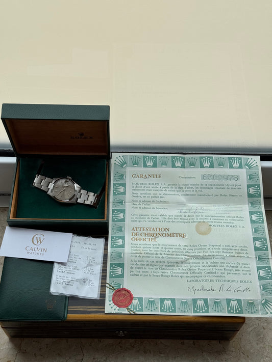 Rolex Date 34mm Full Set Automatic Ref 1500